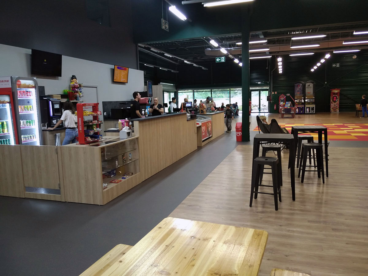 Snack du trampoline Park de Rennes